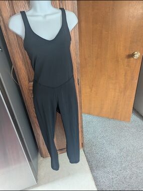 lululemon athletica Black Sleeveless Jumpsuit